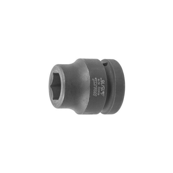Holex Impact Socket, 1 inch Drive, 6 pt, 15/16 inch 653002 15/16 - main